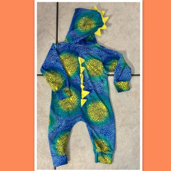 Infant Dinosaur Romper - Halloween Costume Size 12-18 mo. - Picture 2 of 3